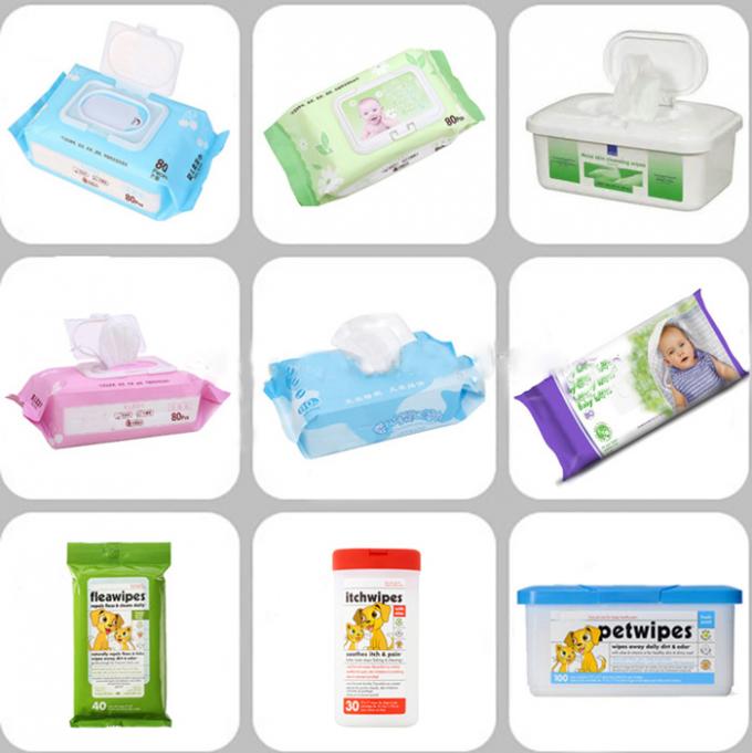Medical Hygienic Disposable Wet Wipes ,Non Alcoholic Baby Wipes On Face