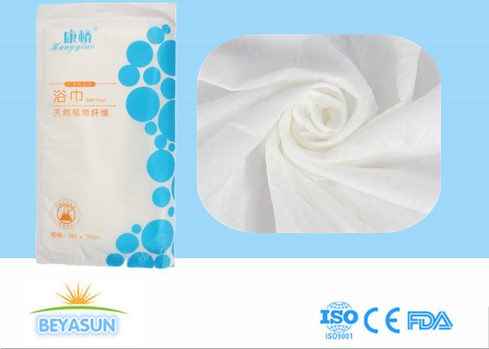 Adult Disposable Dry Wipes 100 Viscose For Spa Center , 70*140cm Size