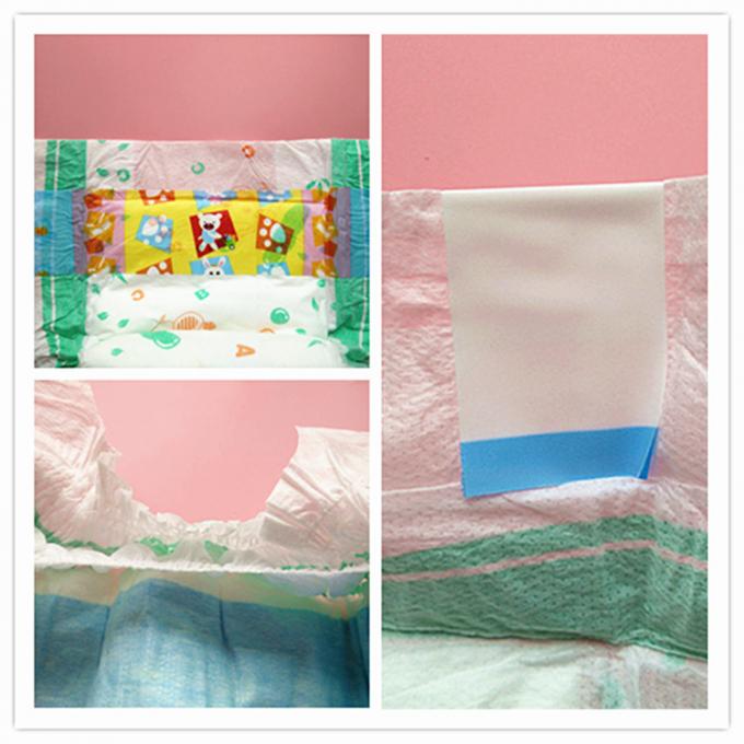 Sticky Tape Newborn Disposable Nappies Child Diapers For Boy / Girl