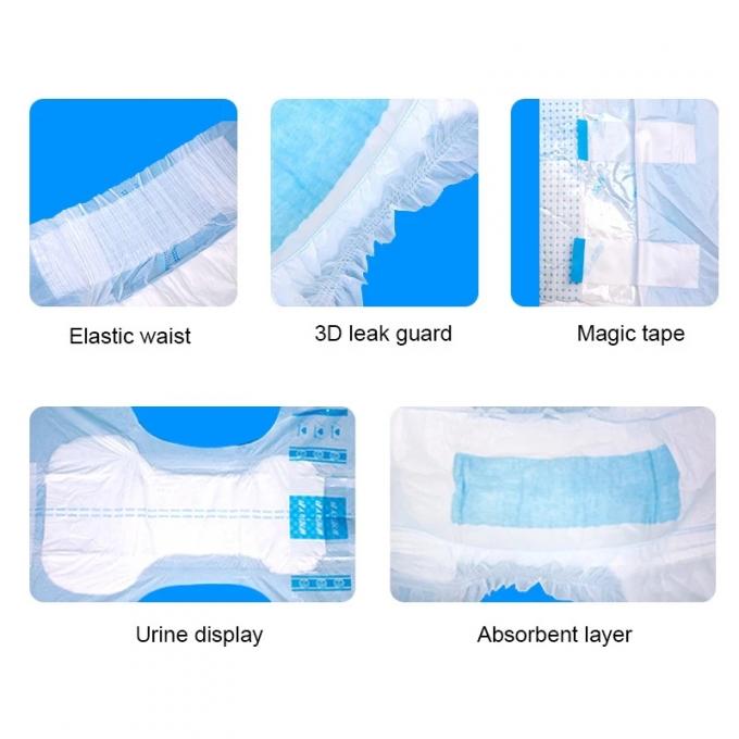 Quick Absorbed Ultra Thick Adult Disposable Diapers For Elderly