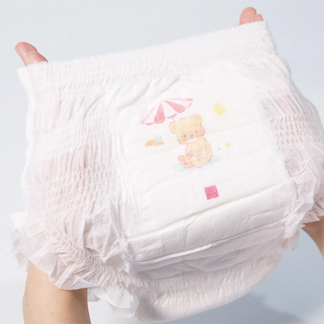Customized Size Ultra Thin Baby Pull Up Diapers For Kids disposable baby diaper 2