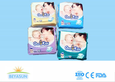 Professional Printed Disposable Infant Baby Diapers Pampers Diapers With Soft Elastic Waistband