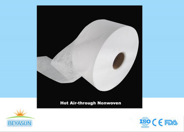Hydrophilic Air Through Nonwoven Raw Material For Wet Wipes , Eco - Friendly