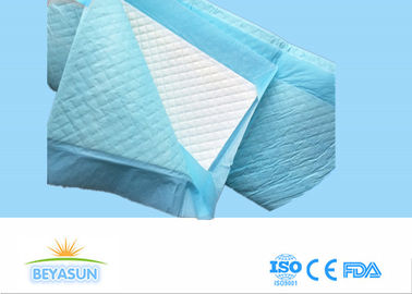 Nonwoven Hospital Disposable Bed Pads For Elderly / Adults , 60*90cm Size