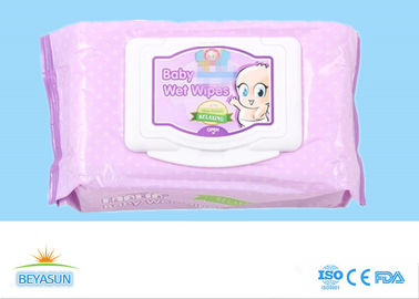 Plain Nonwoven Baby Wet Wipes Skin Care , Natural Organic Baby Wipes No Chemicals