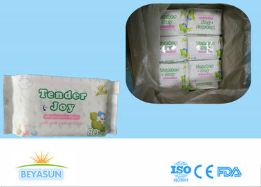 Water Based Adult Baby Wipes For Sensitive Skin / Disposable Wet Tissue Wipes