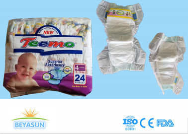 Magic Tape Infant Baby Diapers / Disposable Baby Nappies With OEM Service