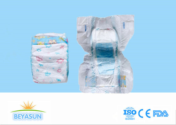 Chlorine Free Elastic Waistband Disposable Baby Diapers