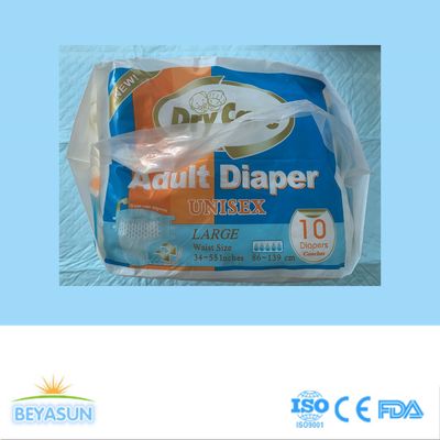 Disposable Fluff Pulp Adult Diaper Pants With Nonwoven Top Sheet