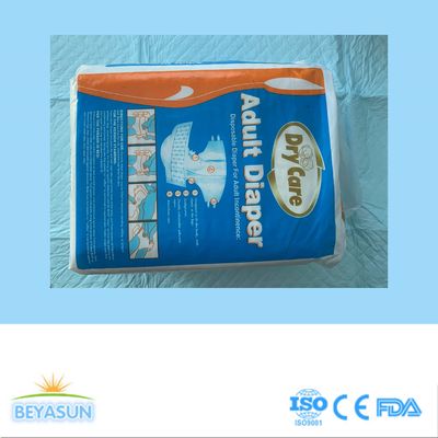 800ml Absorption Disposable Ultra Thick Senior Adult Diapers With PE Backsheet