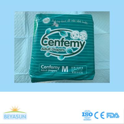 Ultra Thick Adult Diapers With 800ml 900ml 1000ml Absorbency