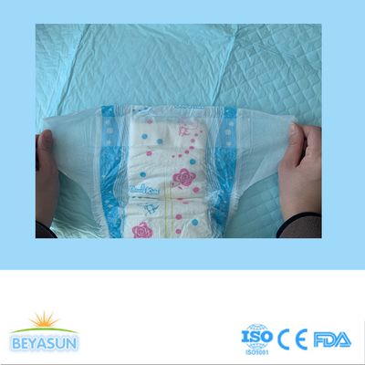 Non Woven Topsheet Infant Baby Diapers with aloe liner