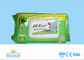 Skin Care Disposable Wet Wipes No Chemicals With Private Label , 60gsm Weight