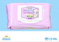 Plain Nonwoven Baby Wet Wipes Skin Care , Natural Organic Baby Wipes No Chemicals