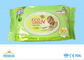 Personal Cleaning Disposable Wet Wipes Organic for Baby Hand PH Balance