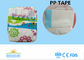 Disposable Sticky Magic Tape OEM Infant Baby Diapers Cotton Film CE Approve
