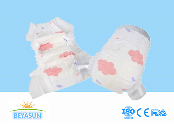 High Absorption Ultra Thin Pocket Infant Baby Diapers Printed Design