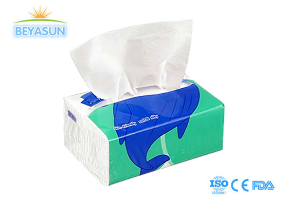 100% Virgin Wood Pulp Interfolding Daily Facial Tissue Paper 100sheets For Home