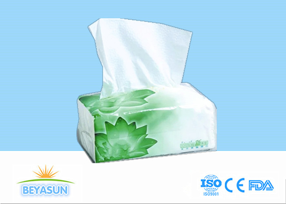 Tissue Napkin Factory Supply White No Embossing Soft Facial Tissue Paper