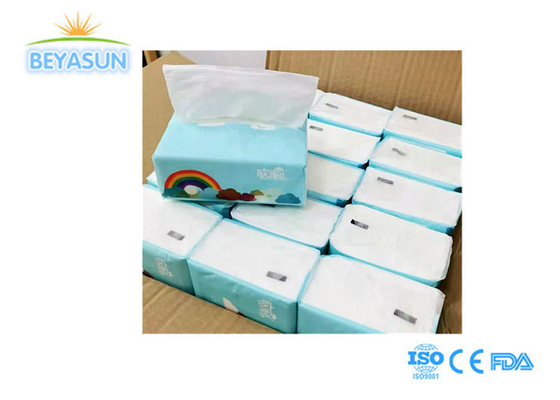 Virgin Bamboo Pulp Soft Facial Tissue with Custom Printed Package