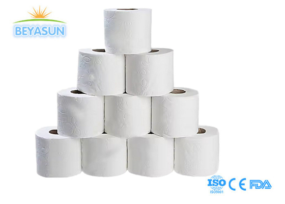 Strong Absorbent Toilet Paper 10 Rolls/Bag Plees Paper Tissue Without Flavor Toilet Paper Roll