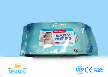 Medical Disposable Wet Wipes Skin Care , Sanitizing Organic Antibacterial Wipes