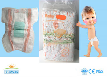 Huge Absorbency Baby Diaper Products Natural Disposable Diapers With Magic Tapes , Eco Friendly