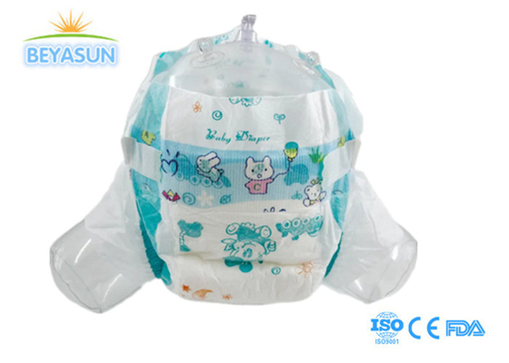 3D Leak Prevention Disposable Baby Diaper For 16-18 Lbs High Absorbency And Softness