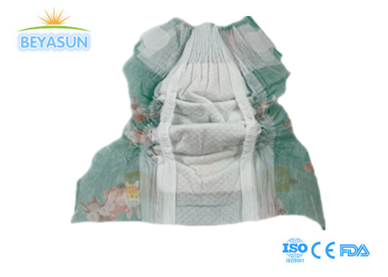 Soft Breathable Printed Infant Nappy Diapers ISO Certificated