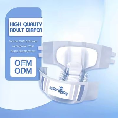 Adult Diaper For Elders Breathable Organic Disposable Adult Free Diapers
