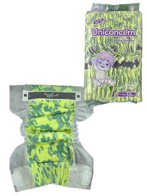 Disposable Nappy Pampering Breathable Soft Cotton High Quality Wholesale Super Absorbing Uniconcern Baby Diapers