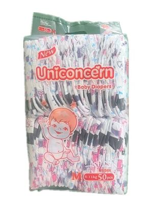 Uniconcern Grade A Dry Soft for Disposable New Born Diapers Baby Nappy
