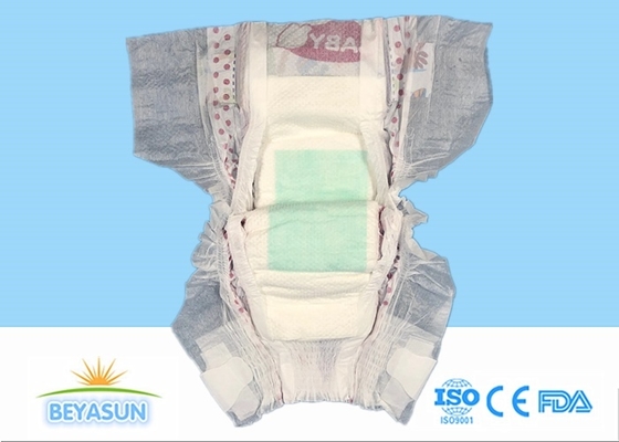 Custom Baby Diapers 500ml Absorbency Sizes S-XXL European Disposable Diaper Manufacturer From China
