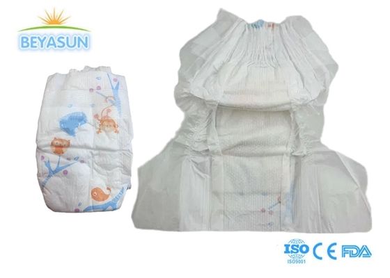 Disposable Baby Diapers High Absorption for Newborns Custom Logos Fujian Diaper Factory