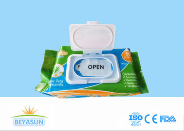 15x20 CM Natural Wet Wipes For Bay Cleaning With 50 Pcs Cute Packing