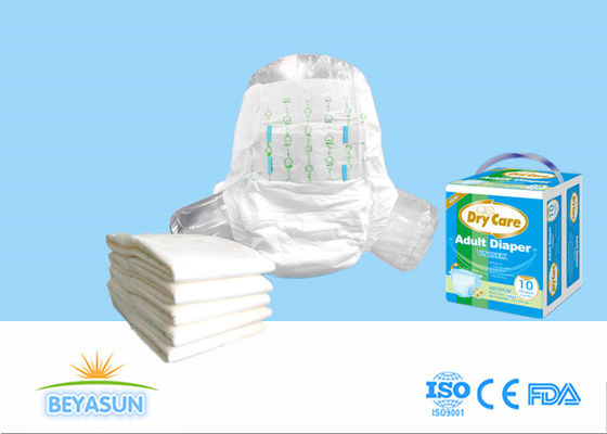 Adult Dry Care Diapers With PE Film Backsheet, Nonwoven Top Sheet Diapers