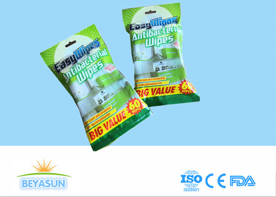 Microfiber Nonwoven Kitchen Wet Tissue Disposable Stainless Steel Stove Cleaning
